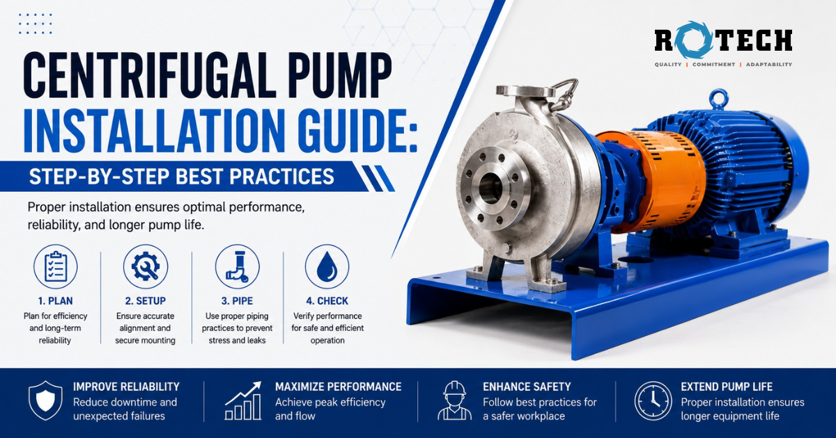 You are currently viewing Centrifugal Pump Installation Guide: Step-by-Step Best Practices