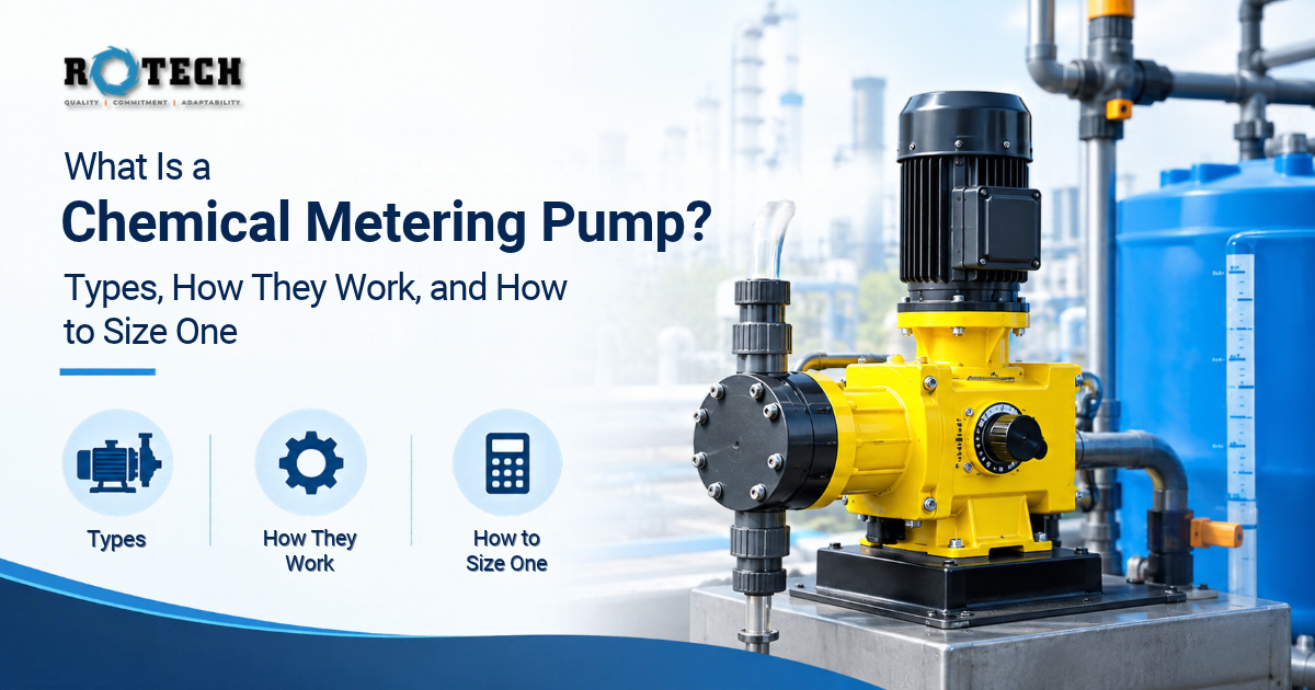 You are currently viewing What Is a Chemical Metering Pump? Types, How They Work, and How to Size One